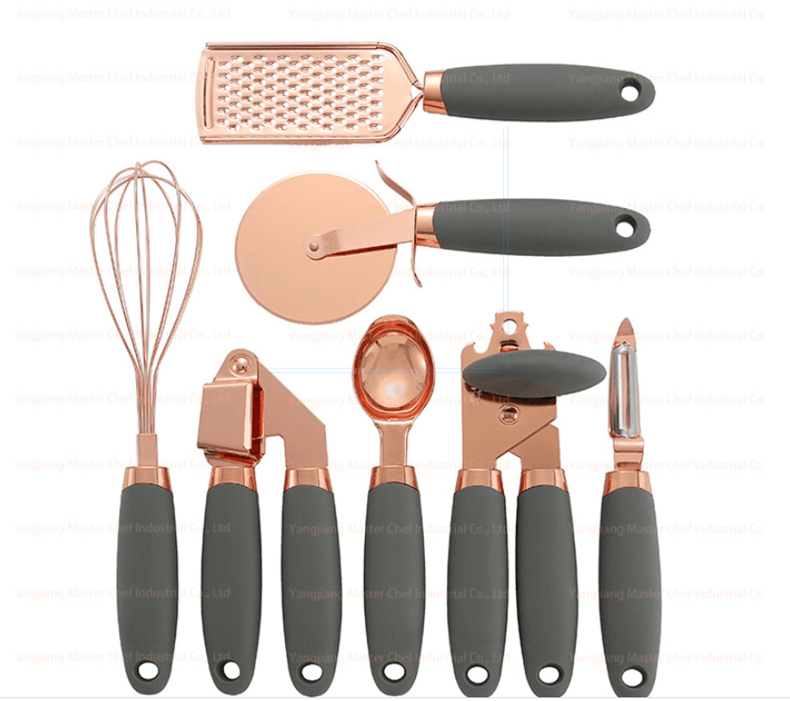 Kitchen Household Gadget Copper Plating Set